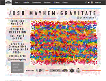 Tablet Screenshot of joshmayhem.com